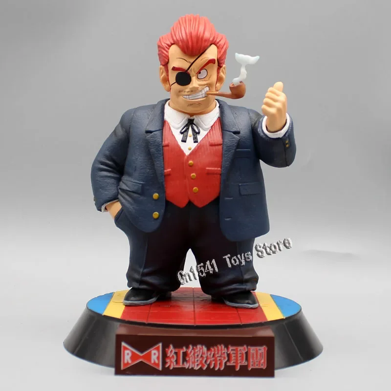 Dragon Ball Action Figure PVC, Gk Red Ribbon, Figura do Exército, Estátua Geral, Bonecas Anime, Coleção Brinquedos, RedDelicious, Azul