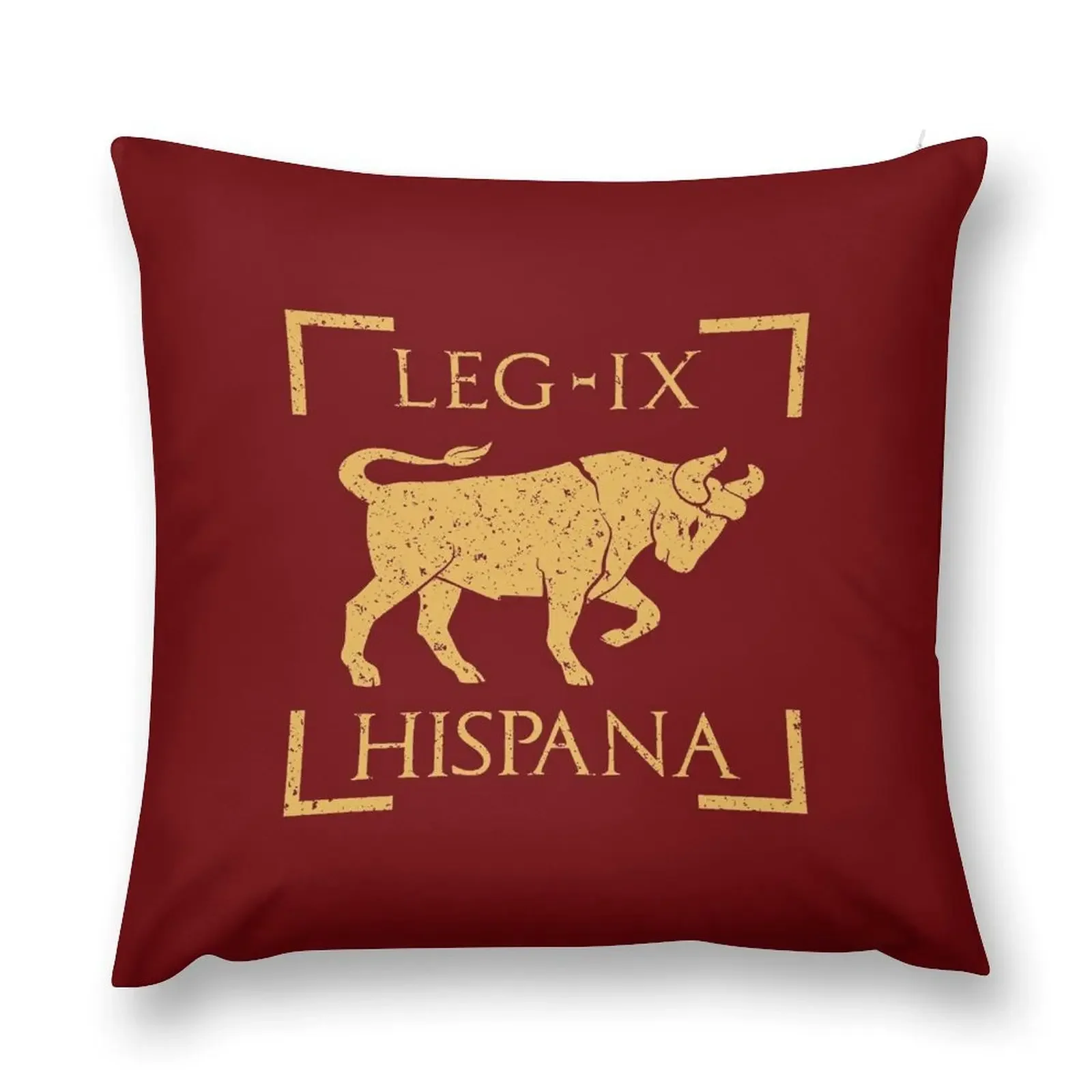 Legio IX Hispana Taurus Emblem Roman Legion Throw Pillow Luxury Pillow Case Throw Pillow Covers Anime