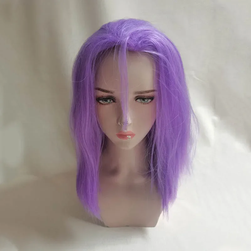 Team Rocket James Cosplay Wig Purple Heat Resistant Synthetic Hair Wigs  Free Wig Cap