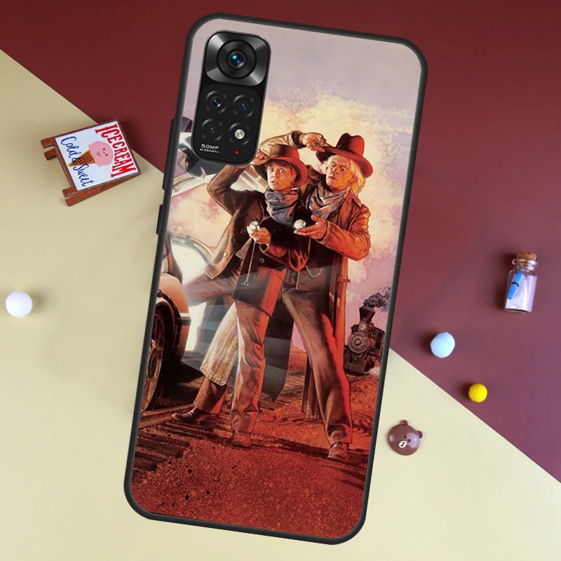 Back To The Future Case For Xiaomi Redmi Note 10 11 Pro Cover For Redmi Note 12 8 9 Pro 11S 10S 9S 9A 9C 10C