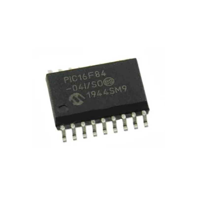 PIC16F84 100% Original PIC16F84A-20I/SO PIC16F84A-04I/SO SOIC-18 8-bit Microcontrollers MCU 1.75KB 68 RAM 13 I/O 20MHz IndTemp