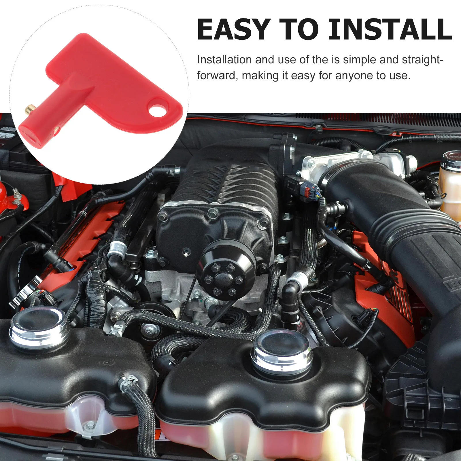 

Disconnect Switch Handle Replacement Plastic Car Boat Truck Disconnect System Fitting Easy Install Part