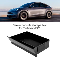 Storage Box For Model S Model X 2012-2021 Left Hand Drive Center Console Organizer Storage Box Custom Accessories Interiors