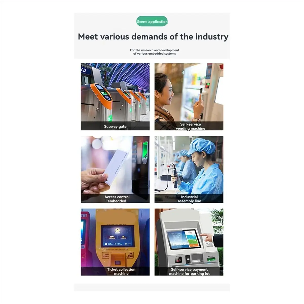 وحدة رمز المسح الضوئي الجديدة جزءا لا يتجزأ من آلة الخدمة الذاتية قارئ رمز التذاكر وحدة الدفع ماكينة تسجيل المدفوعات النقدية وحدة المسح الضوئي رمز الاستجابة السريعة #1