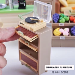 1:12  DIY Miniature Dollhouse Coffee Machine Accessories Blender Juicer Appliance Model Doll Furniture Play Mini Kitchen Toy