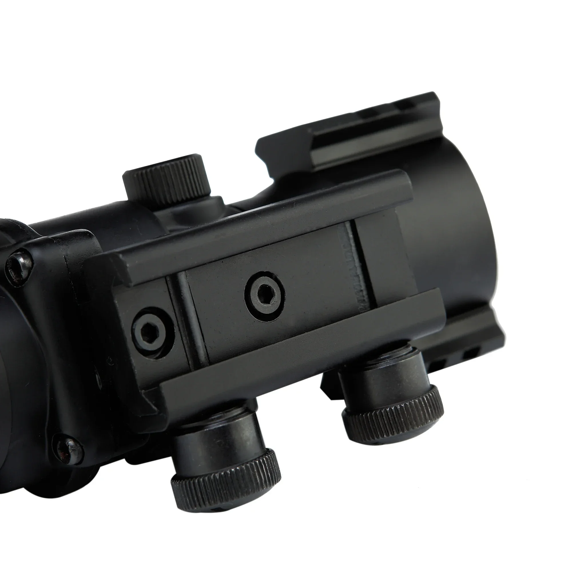 4X32 ACOG illuminated RGB Prismatic BDC Recticle RifleScope &Fiber Optic Sight Picatinny Rail For Hunting Sniper Airsoft