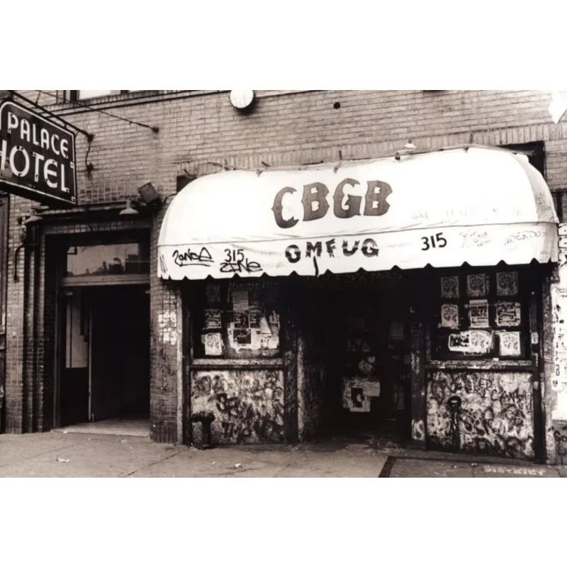 ديكور المنزل الشرير الصخرة ميوزيك نادي وينيو نيويورك CBGB-الحرير ملصق فني جدار ملصق الديكور هدية