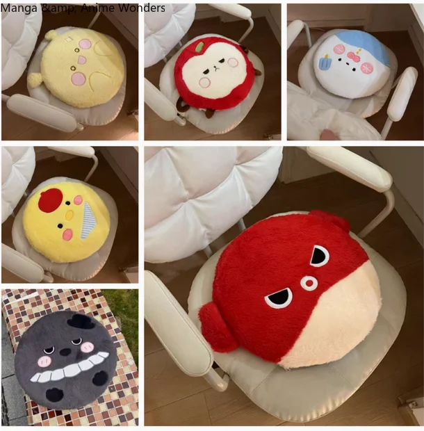 Anime Love and Deepspace Sylus Caleb Rafayel Xavier Zayne Cosplay Memory Foam Cushions Seat Cushion Cartoon Chair Pad Gift