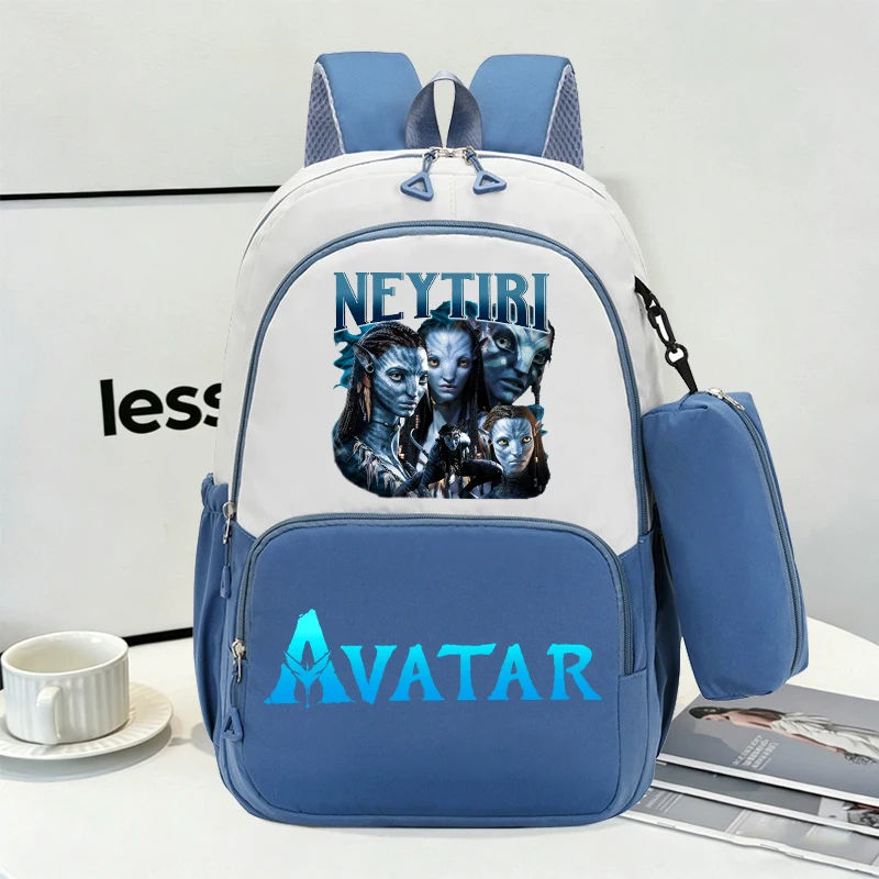 

Avatar Fire and Ash Backpack with Pencil Case Student Disneys Cute School Bags Boys Outdoor Sports Travel Rucksack Birthday Gift