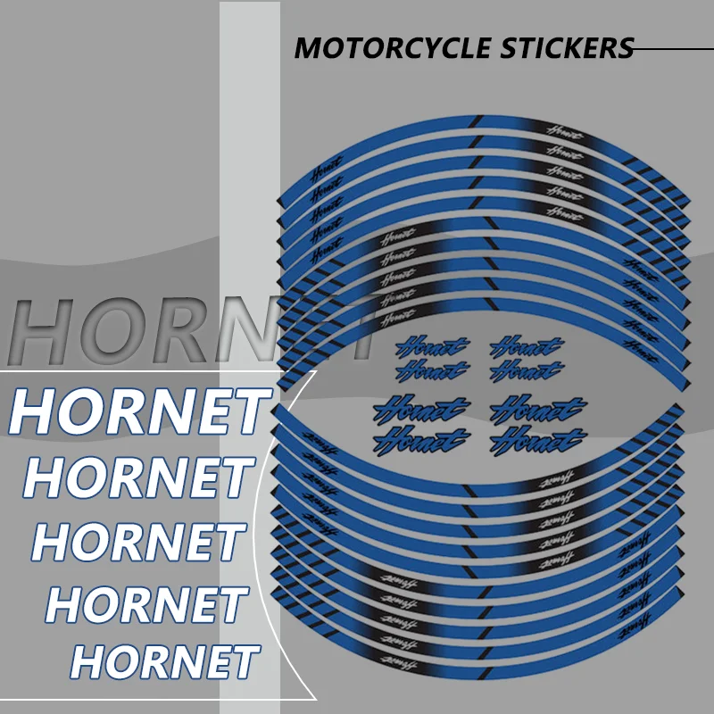 

Front Rear Tyre Reflective Decorative Decal Stickers For Hornet CB919 CB900F CB599 CB750 HORNET Motorcycle Wheel Sticker