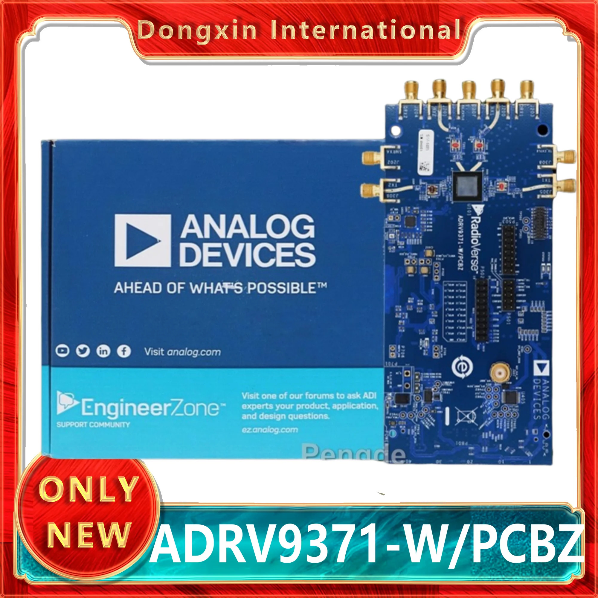 

Spot ADRV9371-W/PCBZ ADI Link ZC706 Motherboard Brand New Official Genuine Development