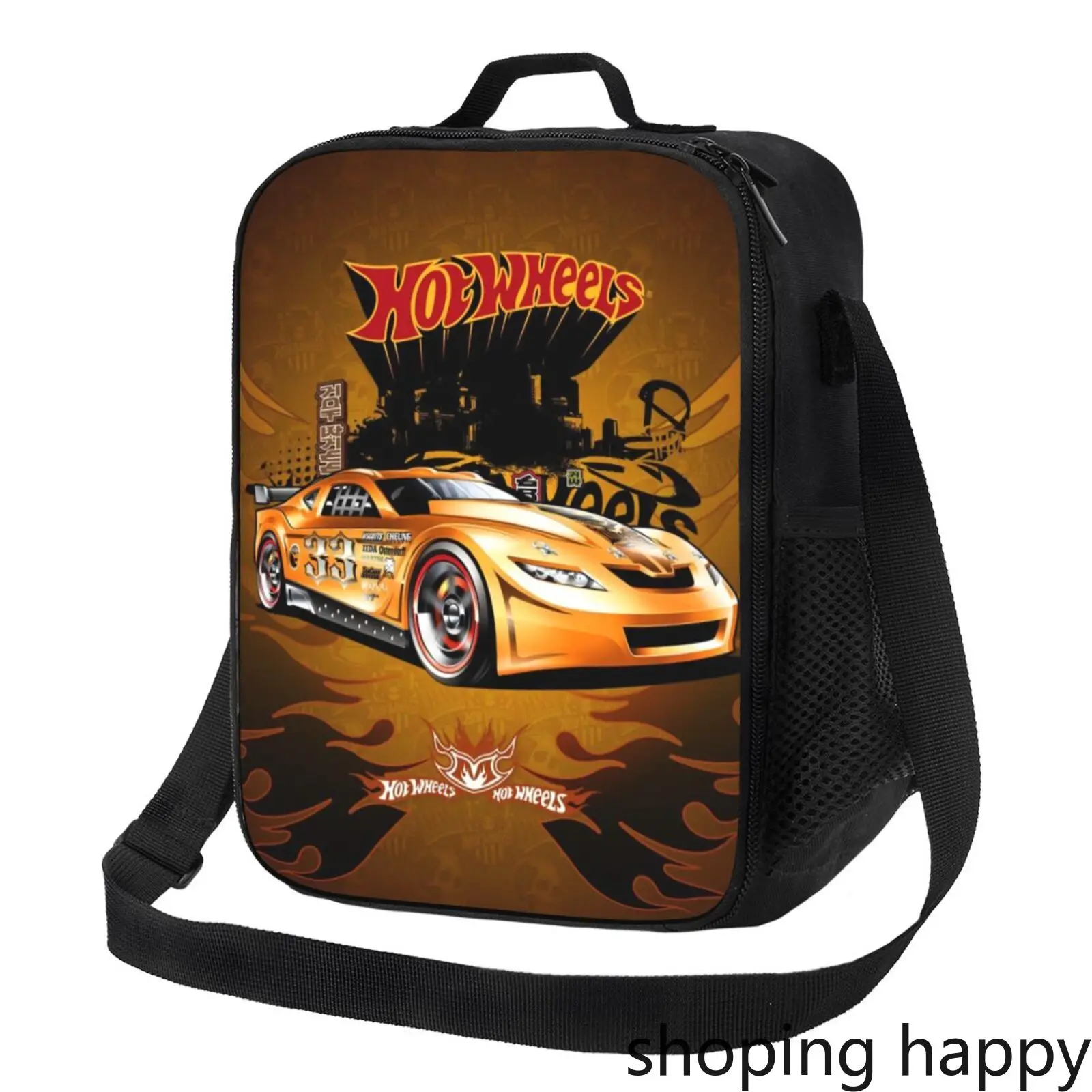 3 uds Hot Wheels Cars mochilas escolares para cajas de lápices para niños conjuntos de mochilas con fiambrera para estudiantes de escuela mochila (coon Cars)