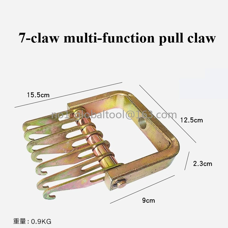 Automotive Sheet Metal Repair Tool Kit with Triangle Pull Hammer Welding Gun Pull Hook for Car Body Shaping Meson Machine Parts