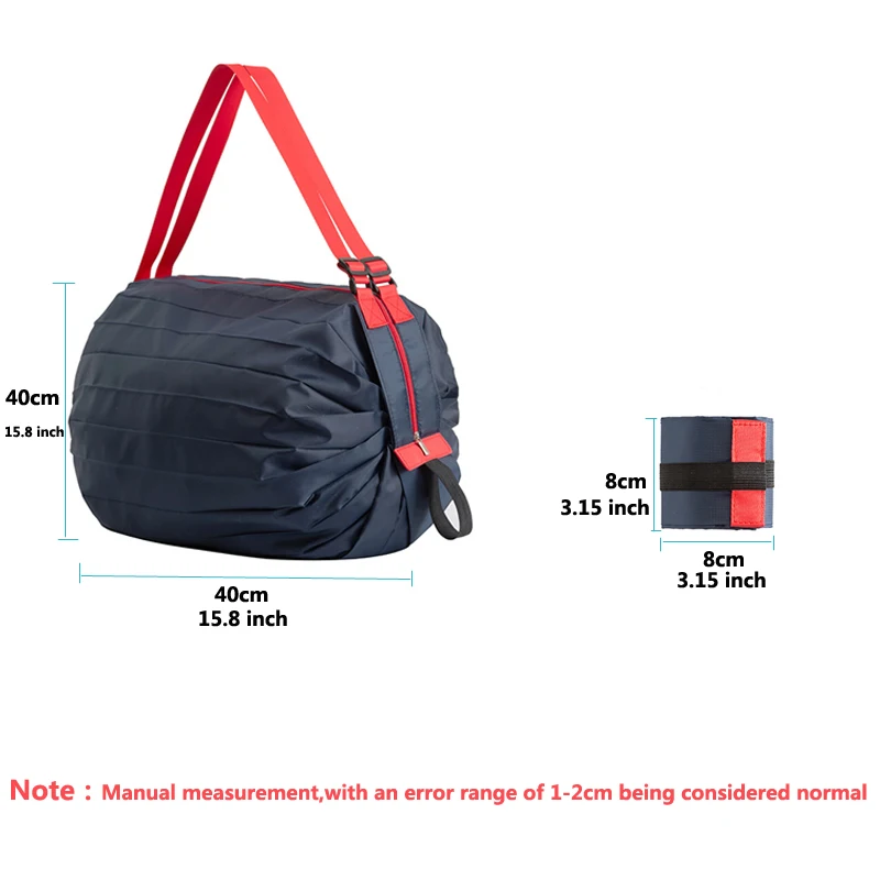 Foldable Large Capacity Storage Tote Bag Oxford Cloth Bag Waterproof Protable Travel Bag for Home Outdoor BBQ Travel Storage Bag