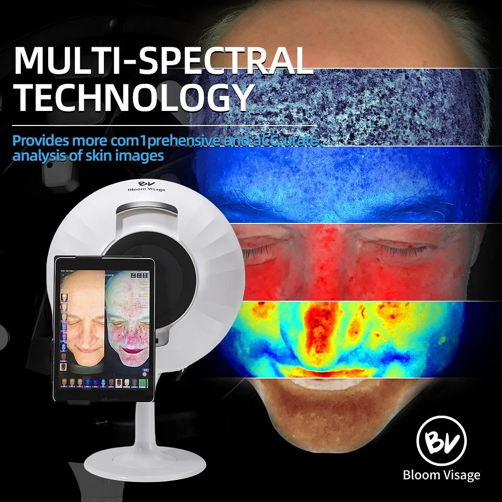 BV 3D AI 피부 분석기 매직 미러 얼굴 스캐너 지능형 피부 문제 테스트기 미용실 필수 진단 도구