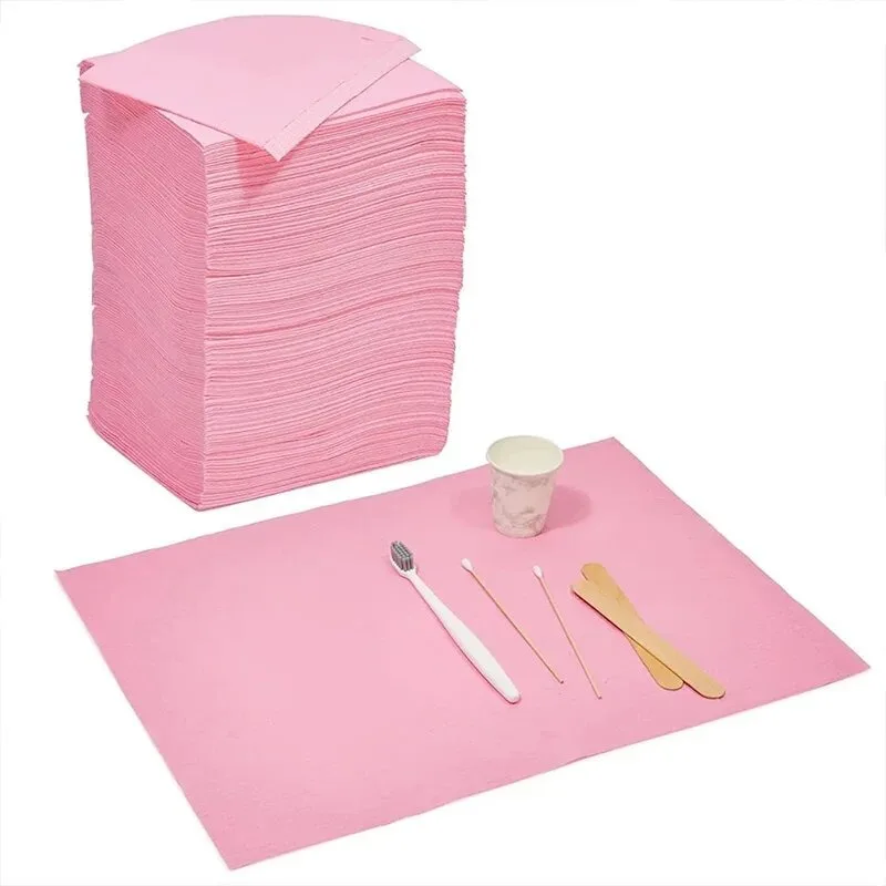 25/50/125 قطعة الوردي الوشم غطاء الطاولة مقاوم للماء تنظيف الوسادة المتاح الوشم مسمار DIY بها بنفسك القطن أفخم ورقة الجمال مسمار أدوات