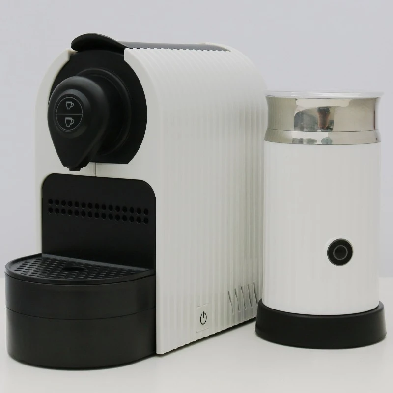 Capsule coffee machine, Italian household automatic coffee maker, milk foam machine