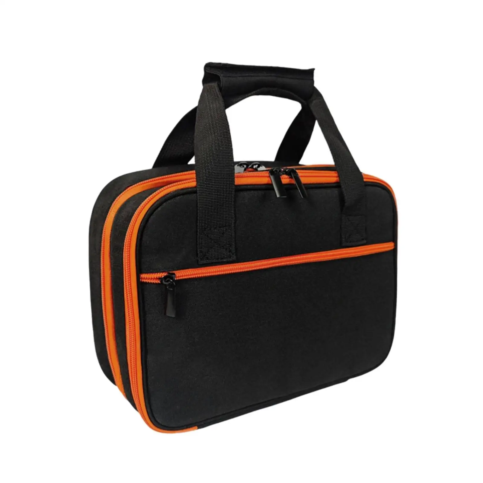 Portable Electrical Testing Tool Storage Case Cushioning Multimeter Organizer Case Compact for Electricians, Technicians,