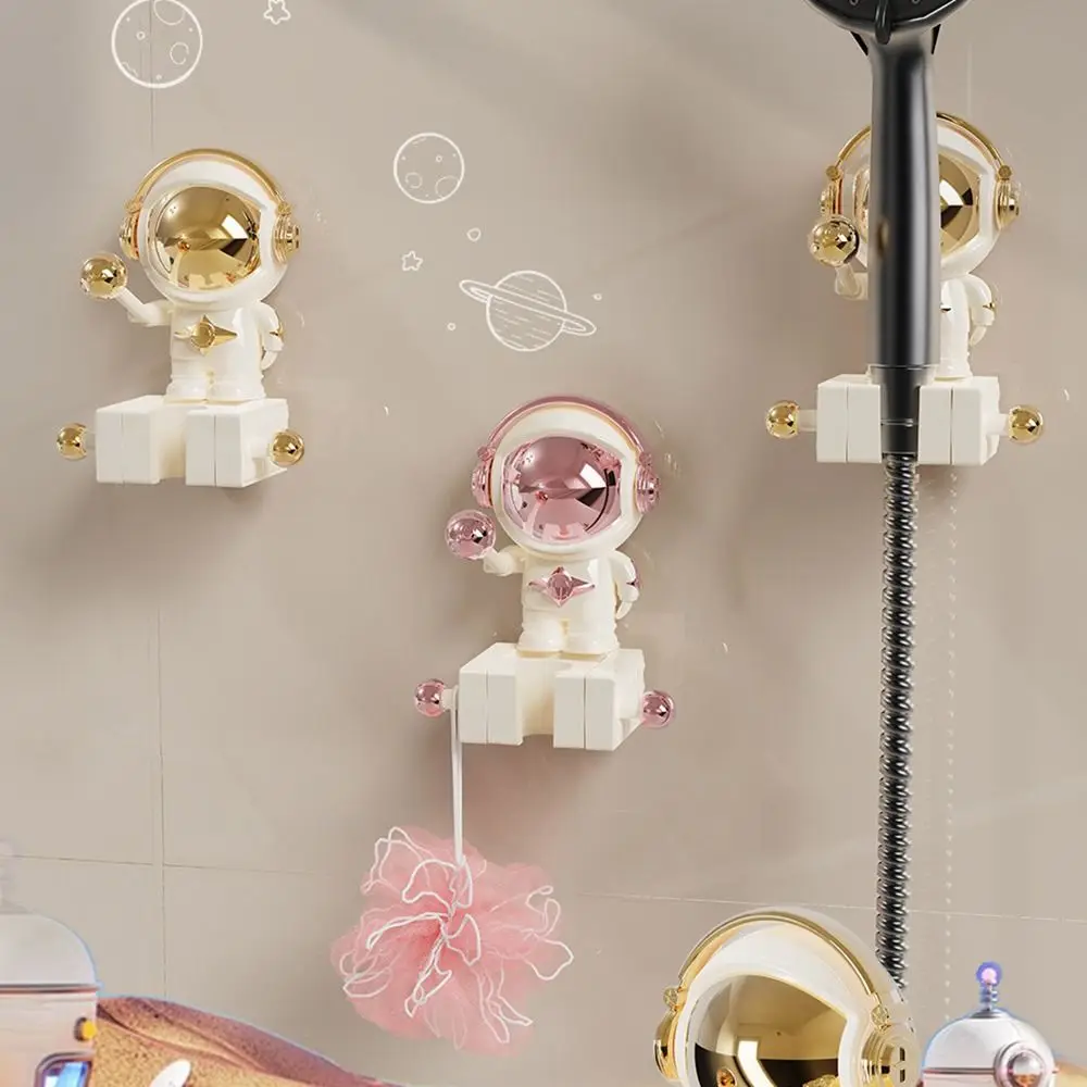 

Держатель насадки для душа «Астронавт» на присоске, спринклер, фиксированная подставка для душа, прочный подшипник, держатель насадки для душа, кронштейн