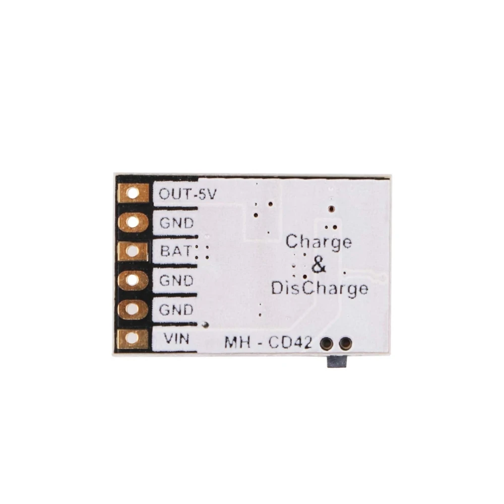 5/10 szt. CD42 DC 5V 2A Moduł DIY do mobilnego zasilania 4.2V Ładowanie/Rozładowanie (boost)/Ochrona baterii/Moduł wskaźnika 3.7V Litowy 18650 — zdjęcie produktu 6