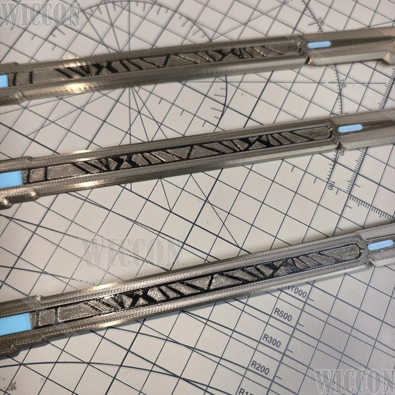 Réplica de Cosplay Segura de la Espada de Luuk Herssen de Wuthering Waves, Réplica de la Espada de Hes Scalpel, para Coleccionistas, Cosplay, Comic Con, Festival