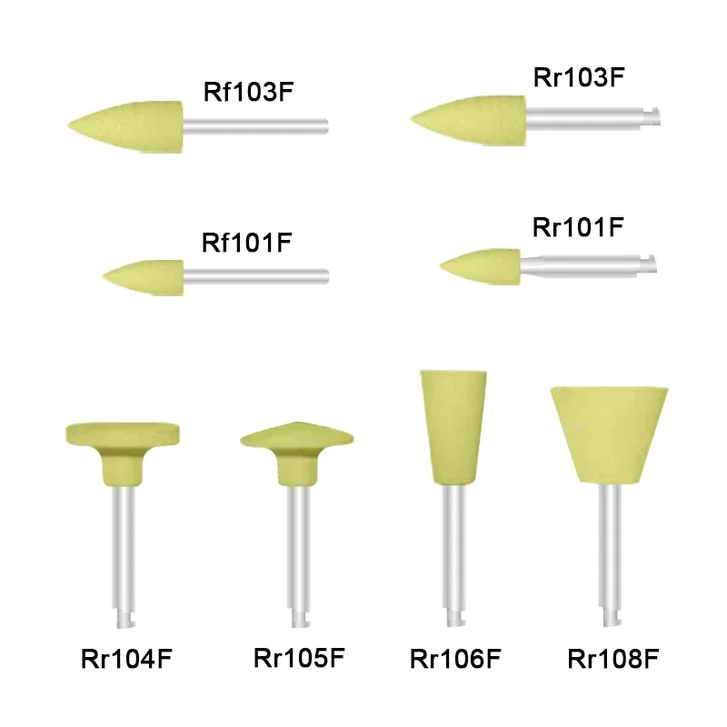 Dental Silicone Polishing Composite Polishing Kit for Resin Polishing Dental Lab Materials 100pcs/set