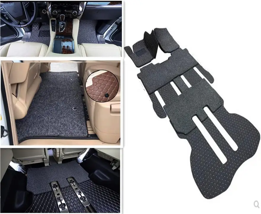 High quality Rugs,Custom full set car floor mats for Lexus LM 350h 7 seats 2025 waterproof double layers carpets for LM350h 2024