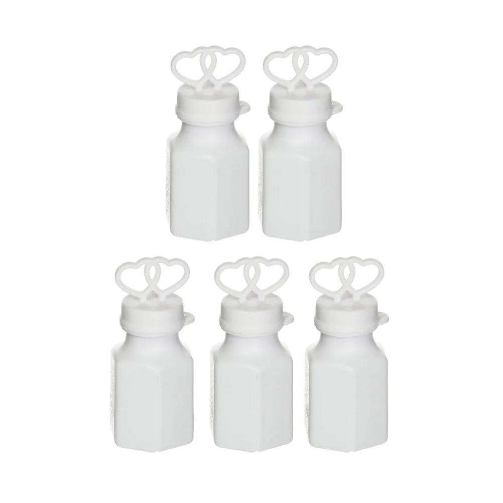 24 stks Dubbele Hart Wand Voor Bruiloft Premium Plastic Bubble Sticks Decor Kids Party Gunsten Vintage Tea Party Viering Gift