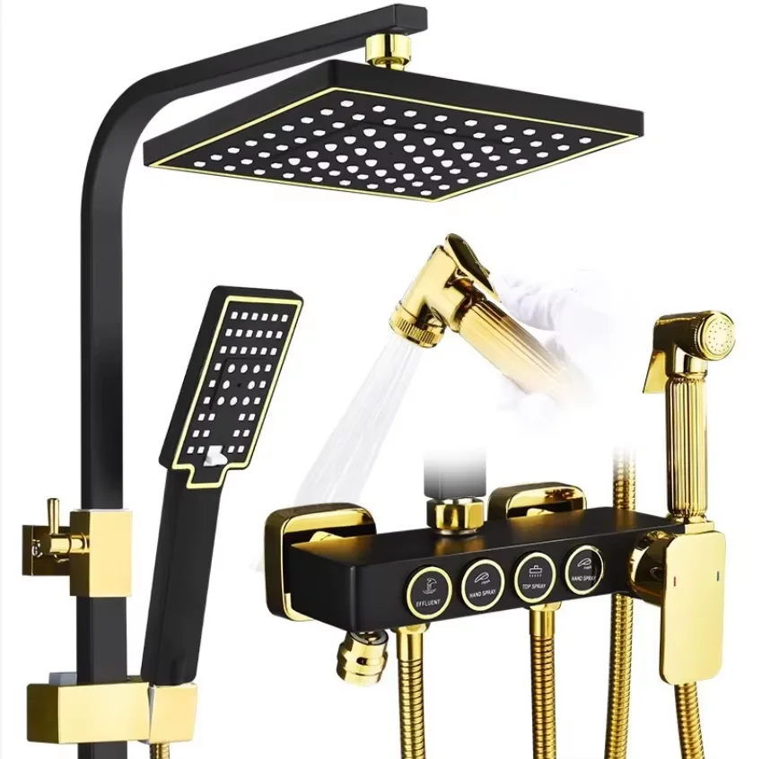 

IProSan Multifunctional Tall Shower Set To Enhance Home Bathroom Experience And Style 8272-36