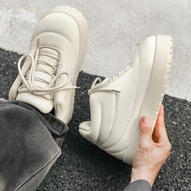 

Men's Shoes 2025 New Autumn Trendy Brand Torre Men's Thick Sole Increased Casual Flow Reflective Sports Running Trendy Shoes