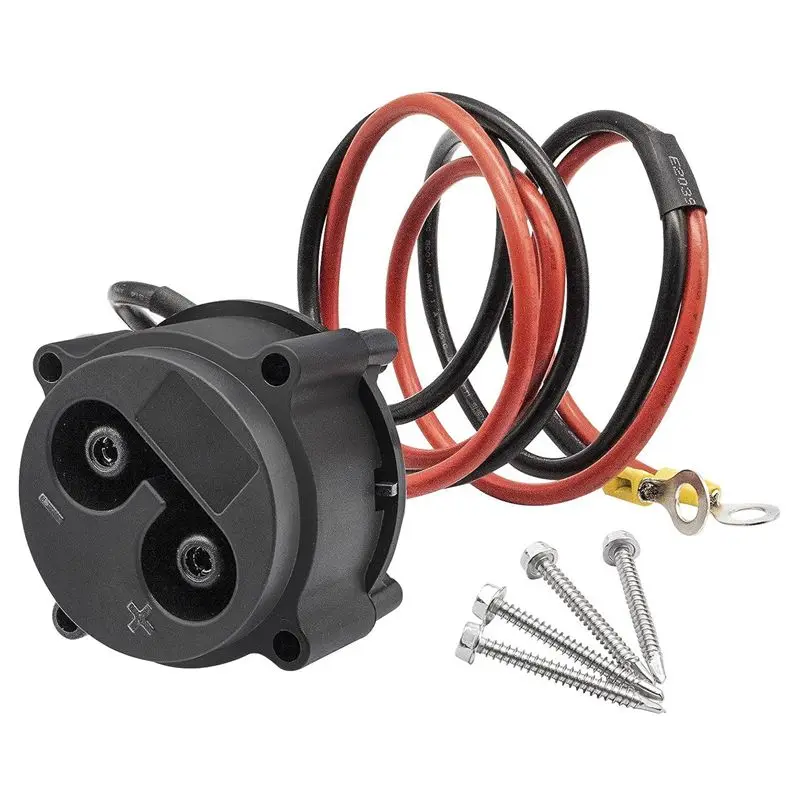 Classic-48V MAC DC Plug Kit Parts JR1-H235A-00 JR1-H6181-02-00 Receptacle With Wires For Electric G19/G22