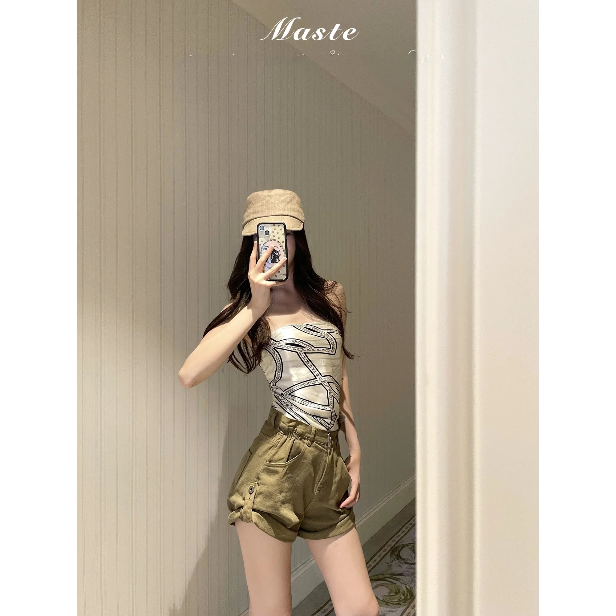 

Шелковый платок-накидка Maste, 100% шелк, с принтом, для повседневной носки, приталенный, средней длины, с полосатым узором