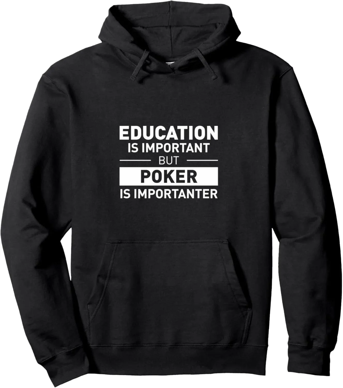 

Autumn and Winter Whimsical Poker - Passion Cotton Hoodie, Perfect for Expressing Gaming Love