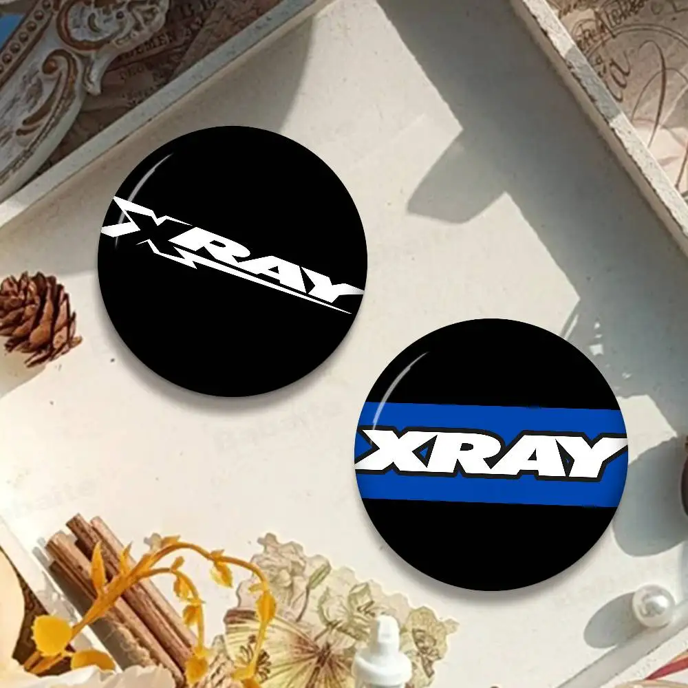 X-XRAY Racing-CarS 58mm Cute Series Pins Funny Badge Interesting Cartoon Animals Brooches Backpack Clothes Gift Accessory