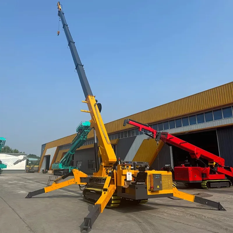 Professional Crawler Spider Crane 2 Ton Compact Design Ideal for Narrow Space Lifting Operations