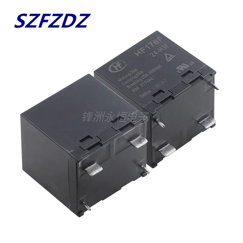 

New Original HF176F-24-H3F 24V 4PIN 65A Solar high-power relay