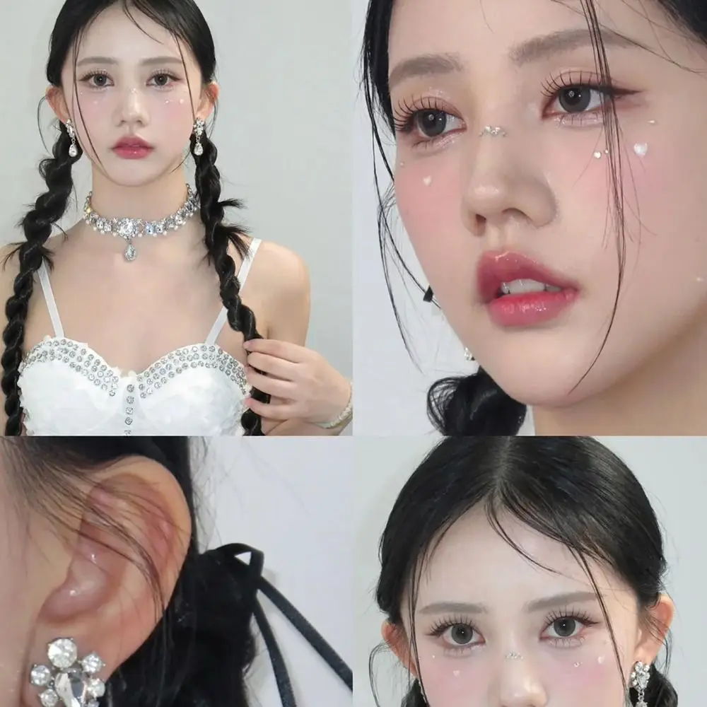 10 Rows Girl Group False Eyelashes Soft Wispy Fluffy Thick Single Cluster False Eyelashes 11-13mm Handmade Eyelash Extensions
