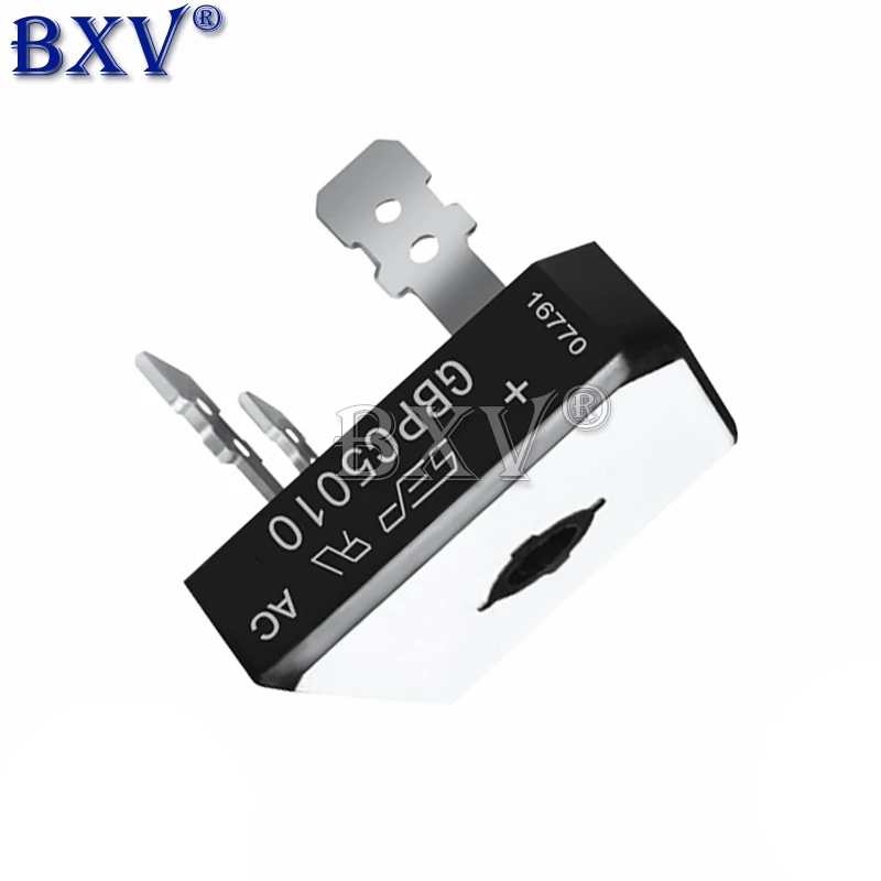 1PCS GBPC5010 Bridge Rectifiers 1000V 50A Bridge Rectifier Built-in Heat Sink C5010 IGBT Module