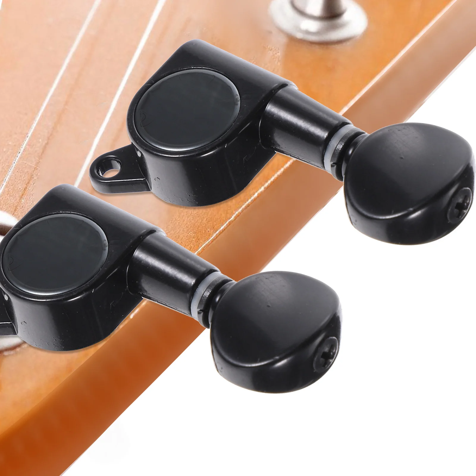 

6 Pcs Guitar Replacement Pegs Tuning Accessories Buttons Tuner Knobs Machines Universal
