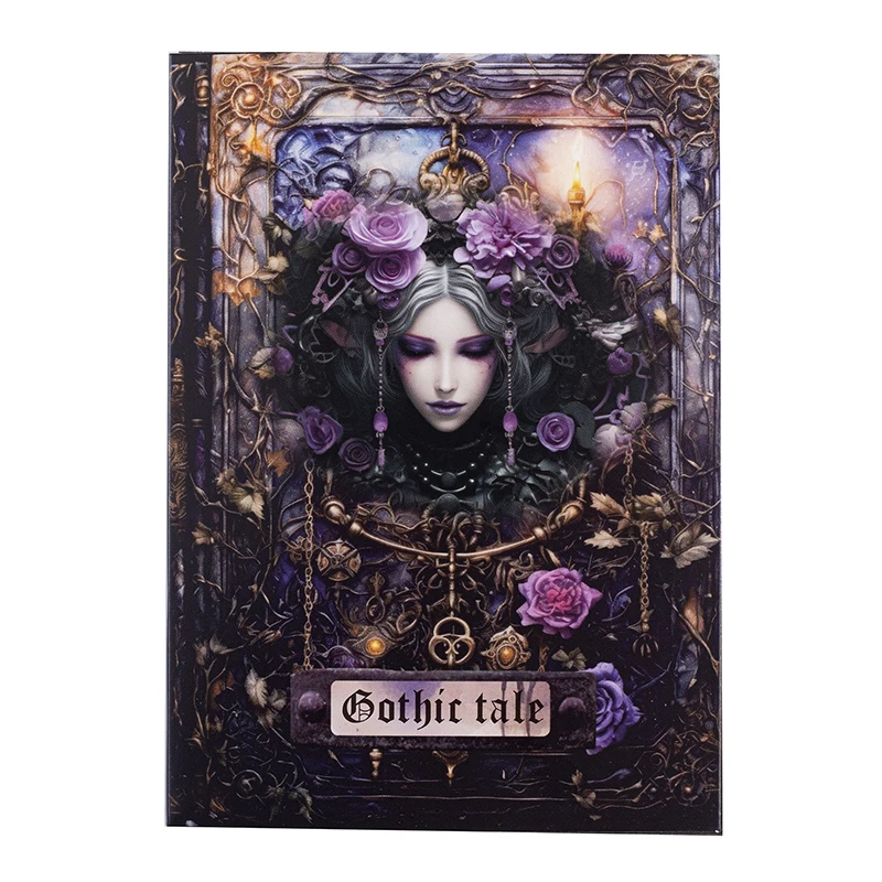 6packs/LOT Gothic tale  series fresh retro paper message memo pad