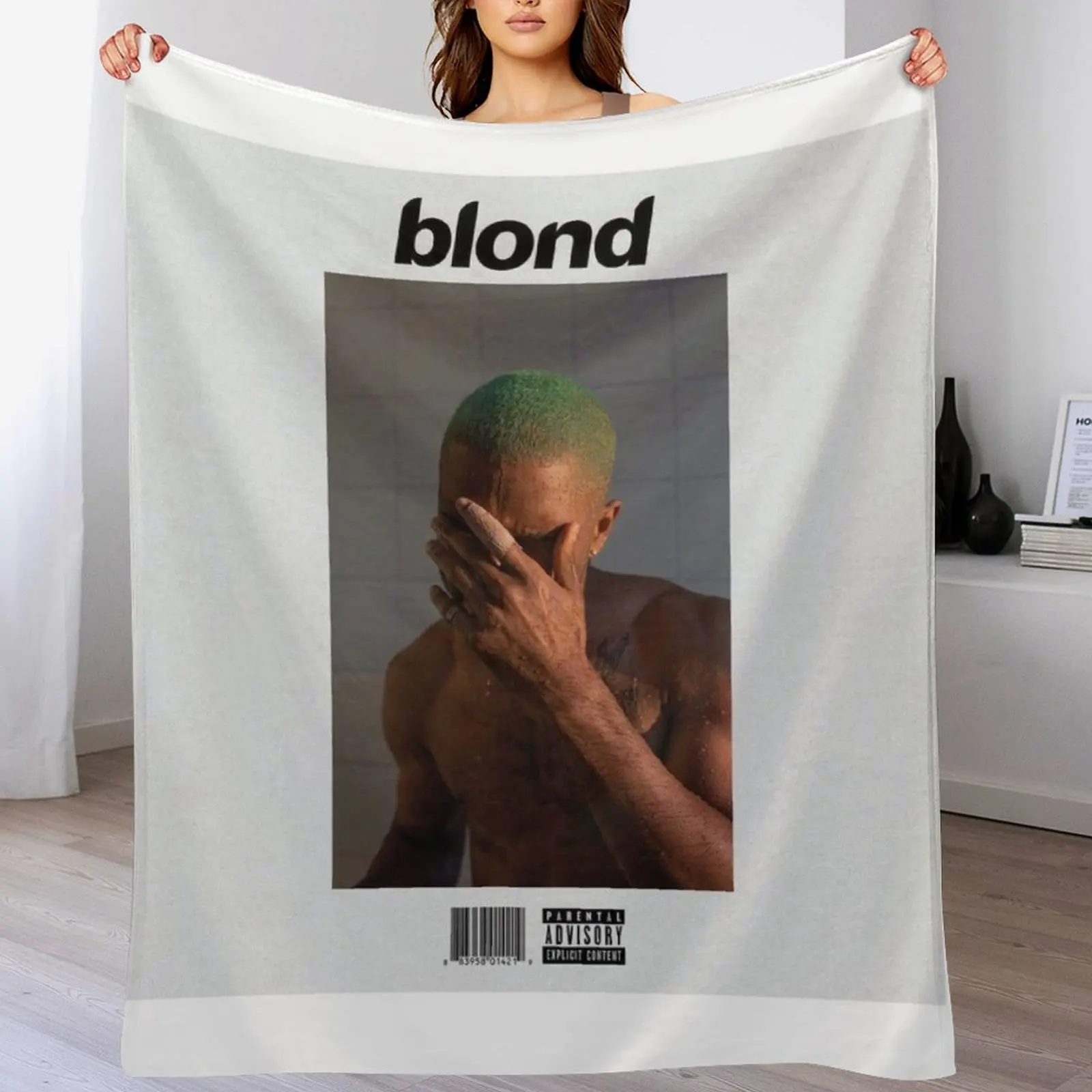 

blond frank ocean tapestry Throw Blanket Beach Decorative Throw Blankets