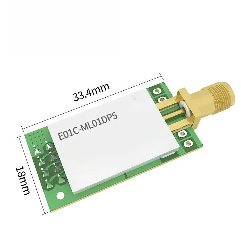 5PCs Si24R1 2.4GHz PA LNA Rf SPI Module 100mW 20dBm E01C-ML01DP5 CDSENET 2.5km Long Range Wireless Transmitter Receiver nRF24L01