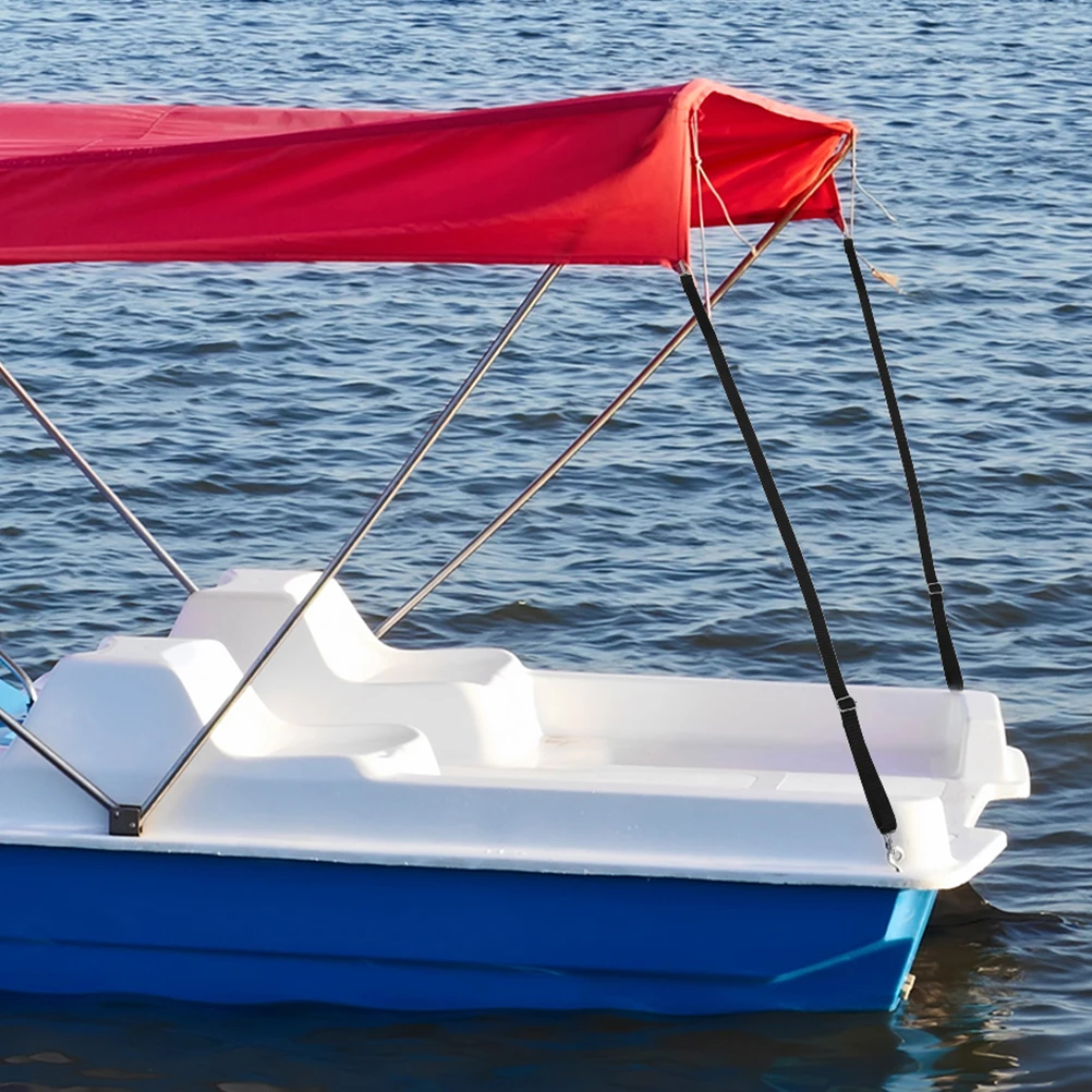 

Boat Cover Support Rod Bungee Cords Hooks Fixing Straps Paddle Board Buckles Tie Downs Adjustable Outdoor Camping