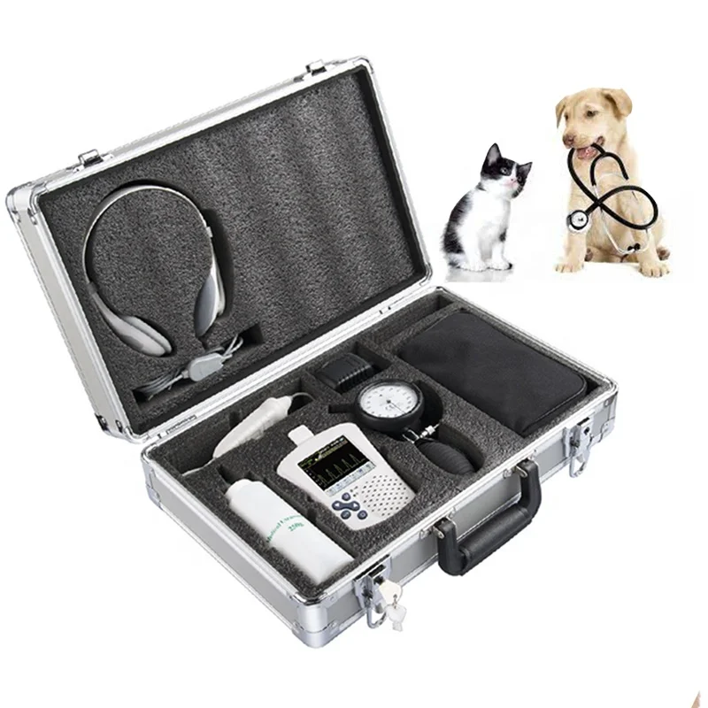 

Vascular Doppler Blood Pressure System Veterinary Electronic Sphygmomanometer Manual Lab Vet Blood Pressure for Animals