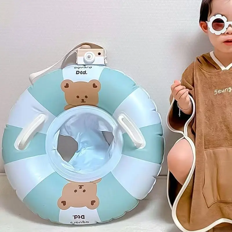 

Children's Swimming Rings Baby Swimming Rings Children's Swimming Rings for Ages 3-6 Anti - Rollover Swimming Equipment Silicone