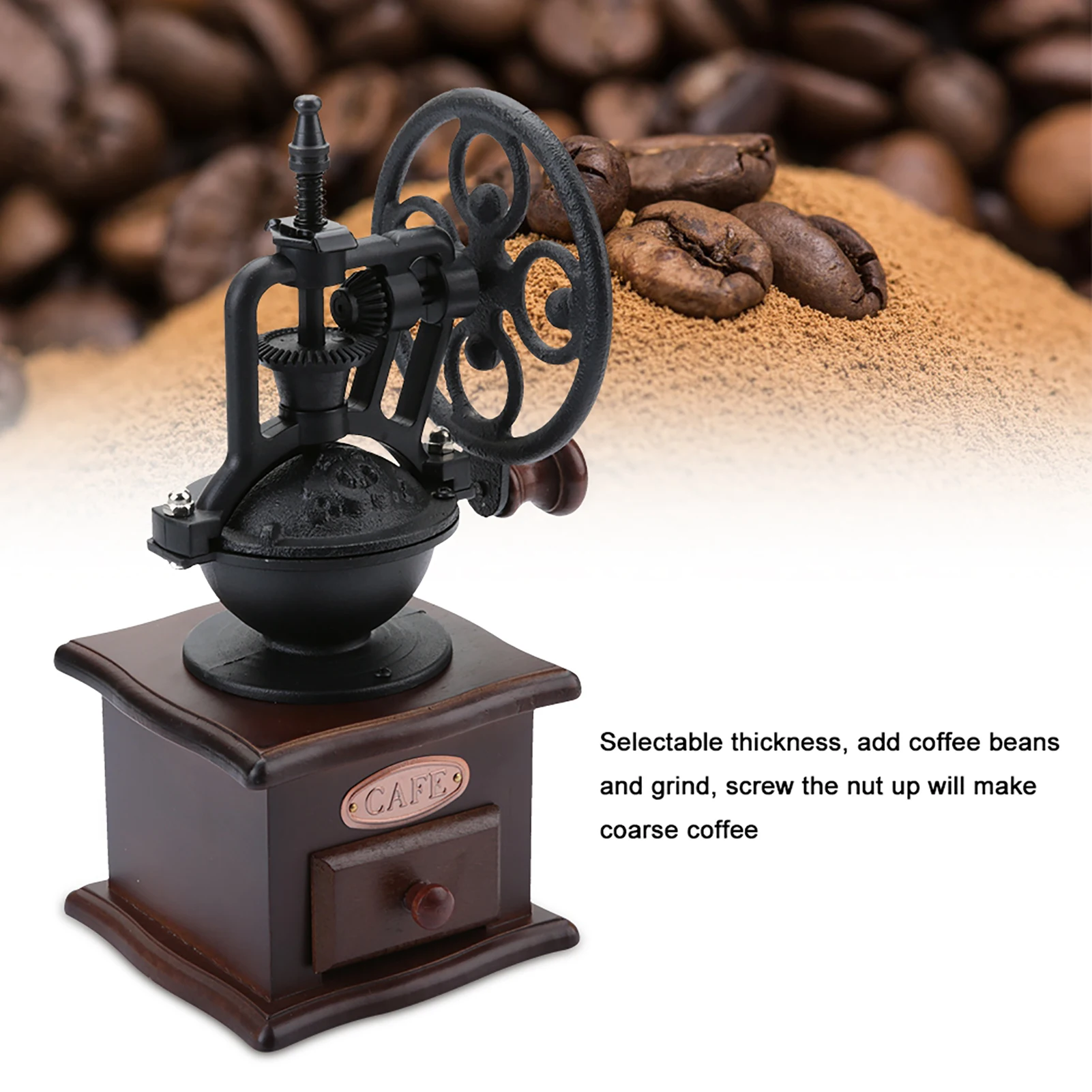 Coffee Bean Grinder Manual Coffee Grinder Manual Coffee Bean Grinder Hand Mill Pepper Spice Home Grinding Machine Coffee Grinder