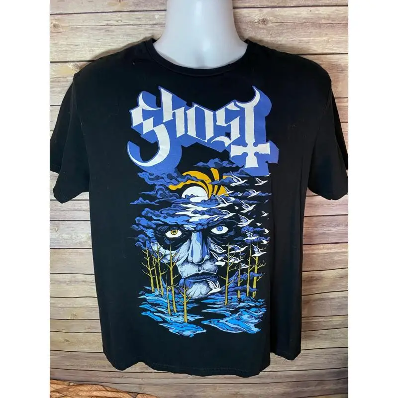 Ghost - Frost - Black Shirt size large Metal Rock band