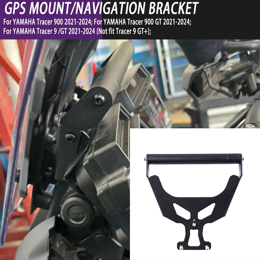 دراجة نارية اكسسوارات حامل هاتف حامل لتحديد المواقع والملاحة قوس تمديد بار لتحديد المواقع جبل لياماها الراسم 900/GT الراسم 9/GT
