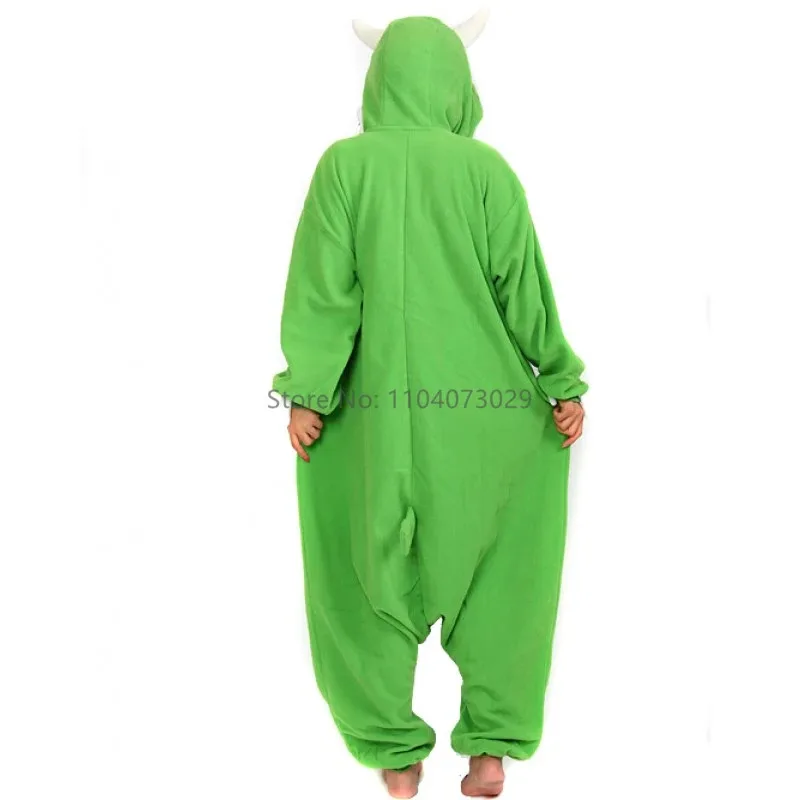 Onesieshow 동물 Kigurumi 잠옷 할로윈 Onesie 성인 괴물 만화 파자마 코스프레 파티 여성 남성 Homewear XXL 3XL