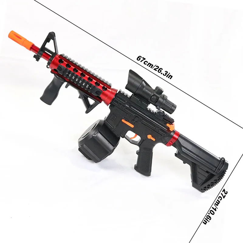 splatrball gun toy, Manual/Automatic Mode gel blasters , Suitable for outdoor shooting games，Halloween, Christmas Gifts